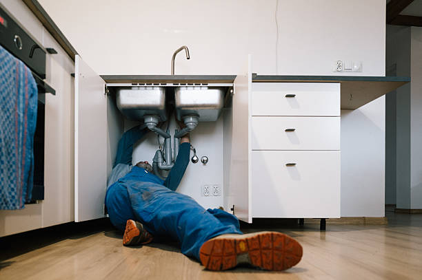 Professional Drain Cleaning technician working in Newark, CA
